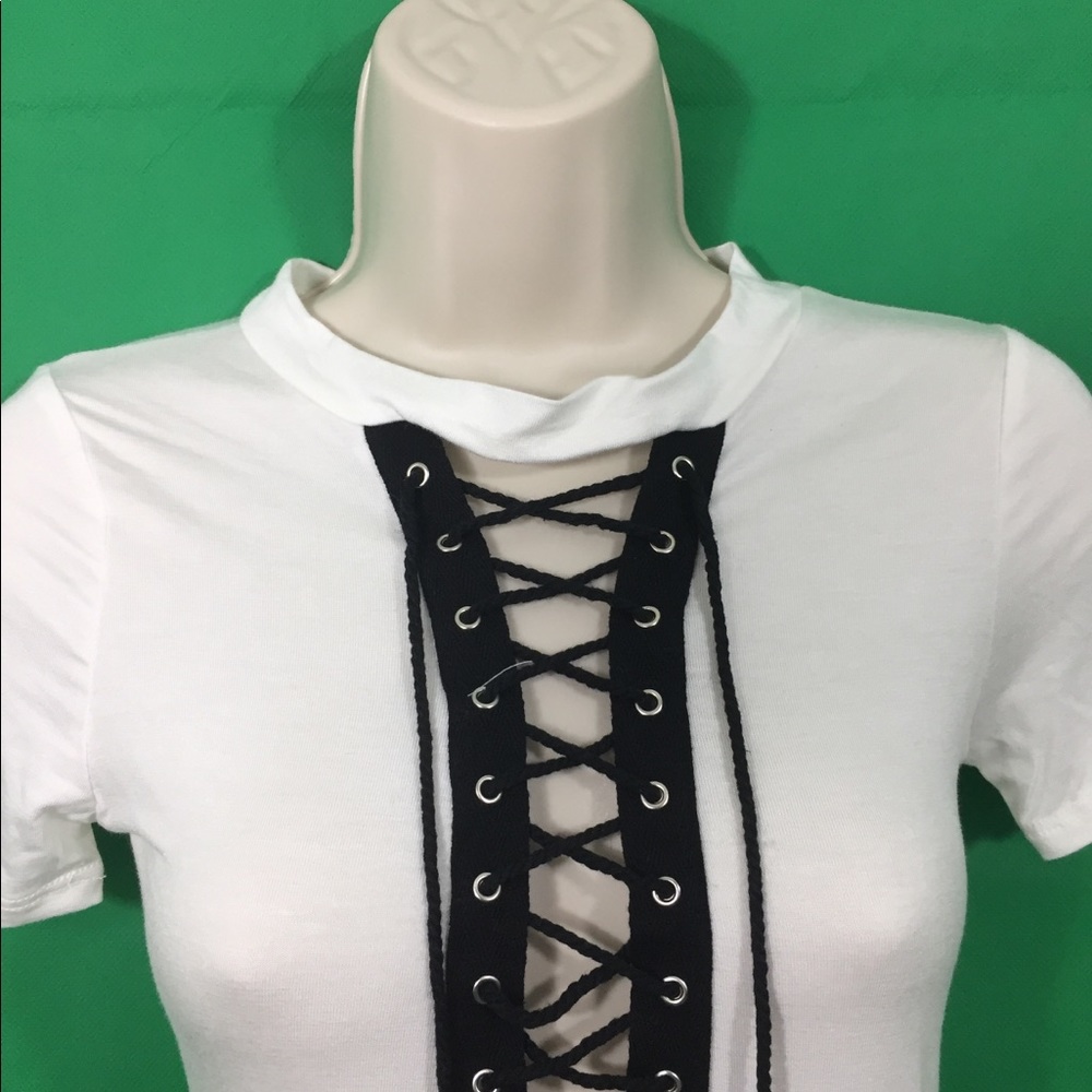 T-shirt tunic mini dress with print - Picture 2 of 6